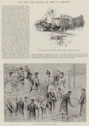 Der Herzog und die Herzogin von York in Sheffield